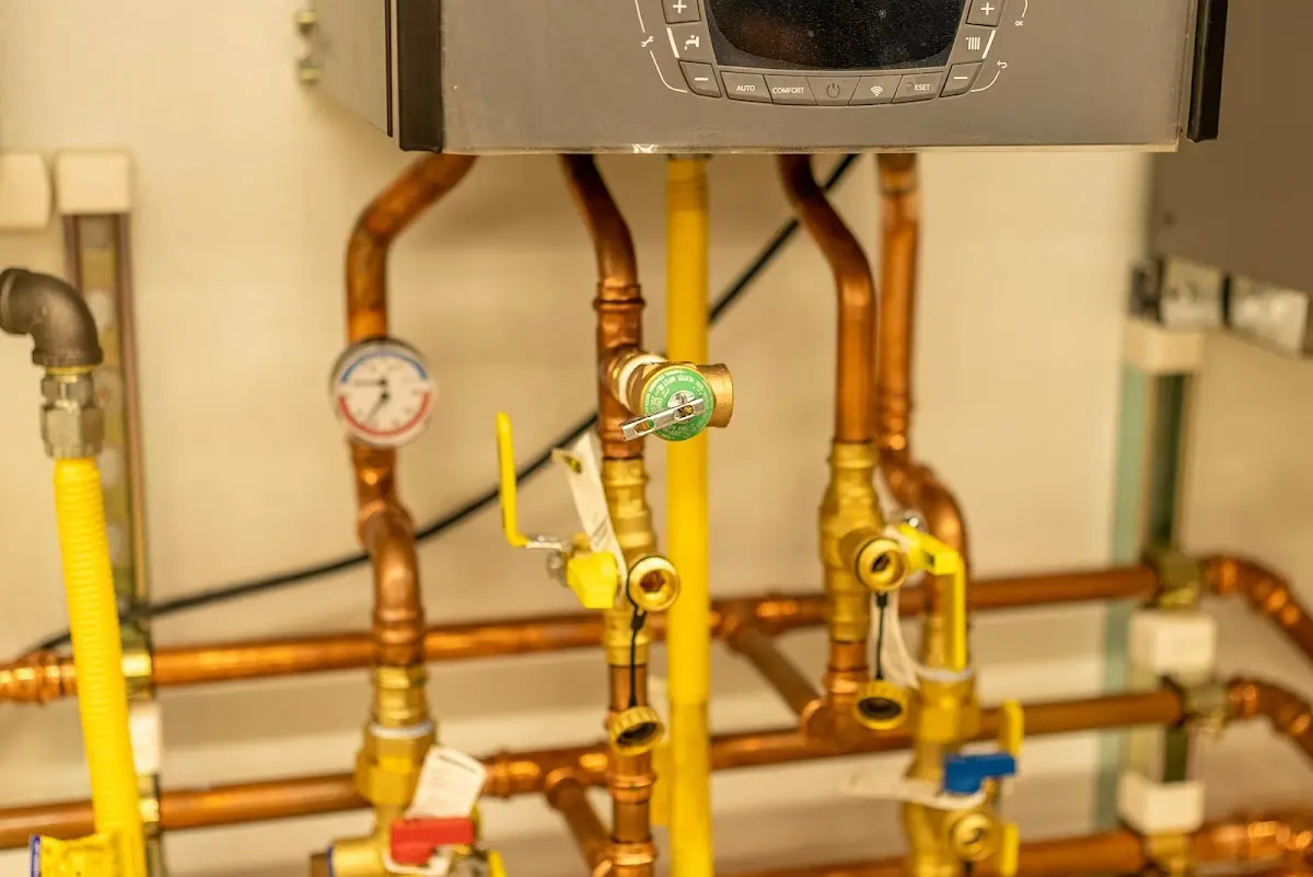 Licensed technician providing Slab Leak Repair for a homeowner in Poolesville